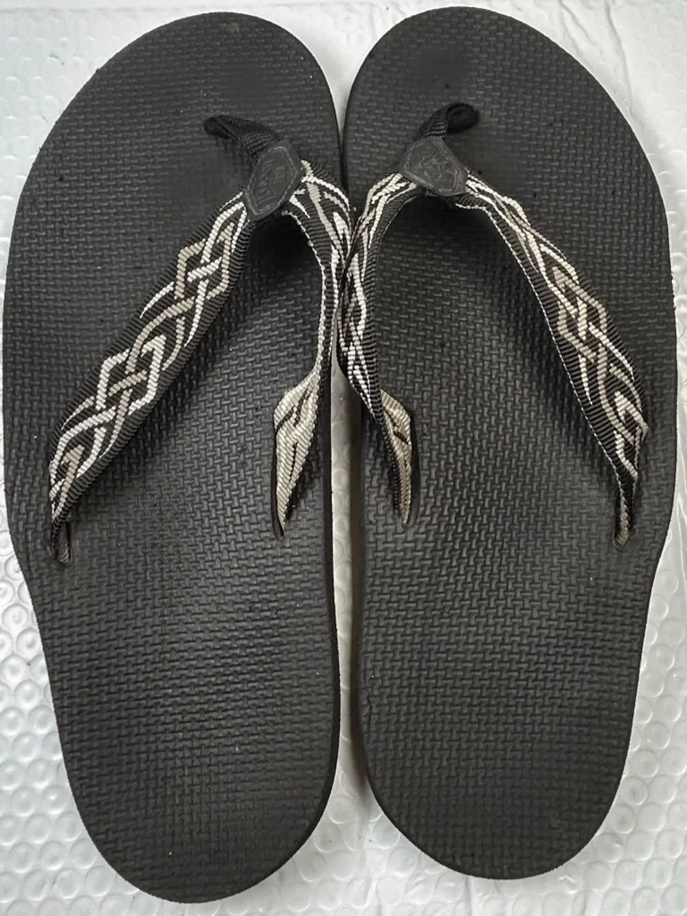 Island Slipper Island Pro Men's Black Flip Flop Sandals Size US 12 UK 11 E
